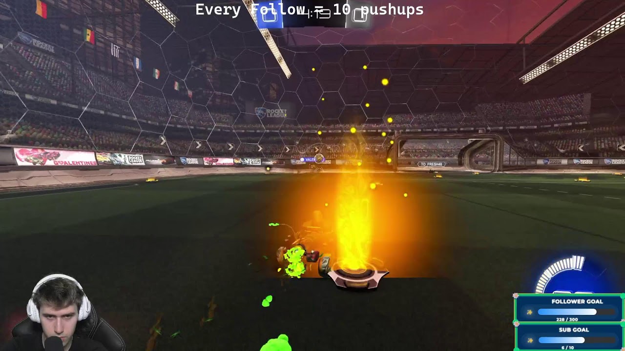 GIGACHAD ROCKET LEAGUE GAMEPLAY (ROAD TO CHAMP)