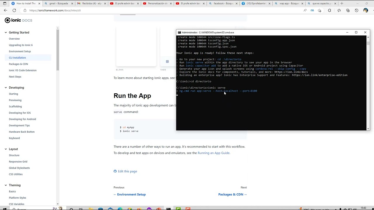 Mi primera APP Ionic
