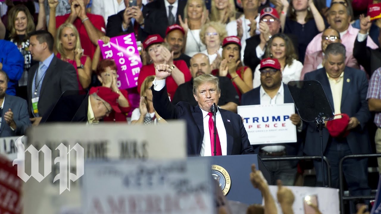 Trump holds a rally in Pennsylvania
