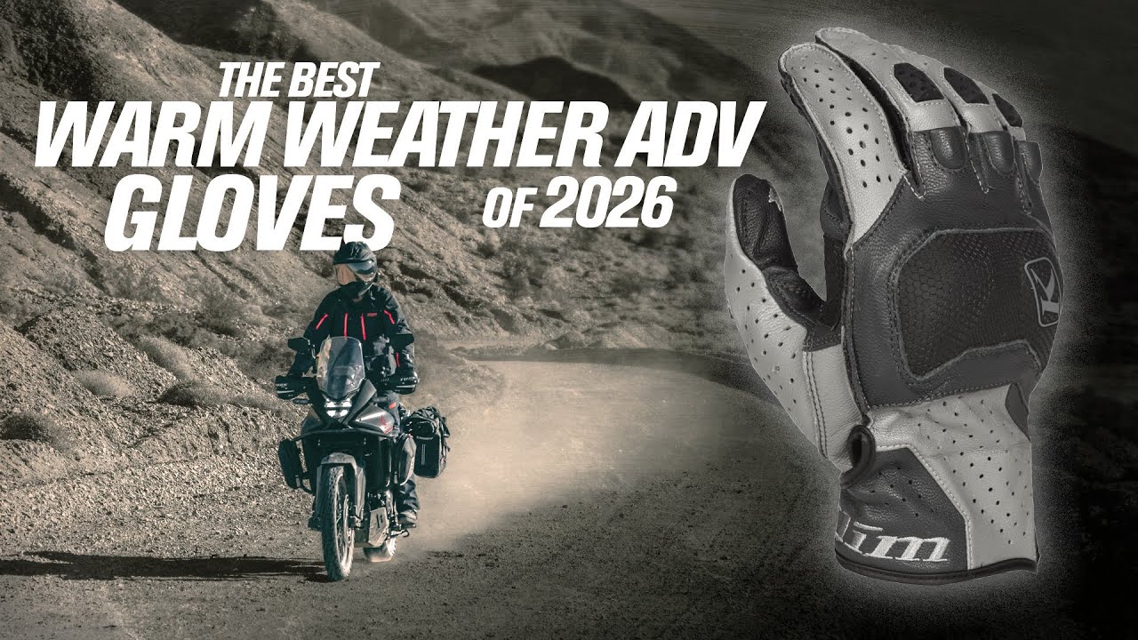 Лучшие мотоциклетные перчатки ADV/Dual Sport для теплой погоды | 2026