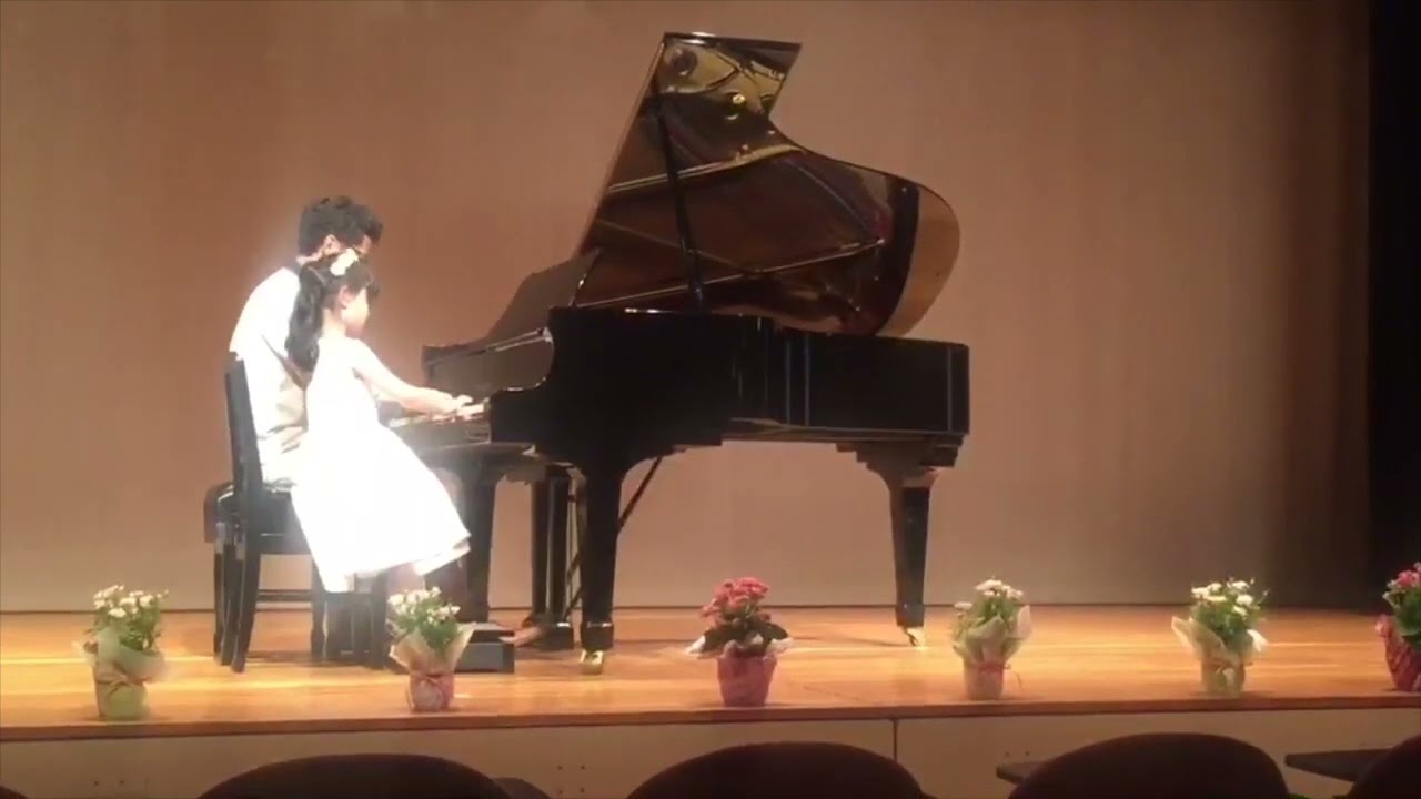 ピアノ連弾【Pachelbel's Canon】小1親子連弾♪