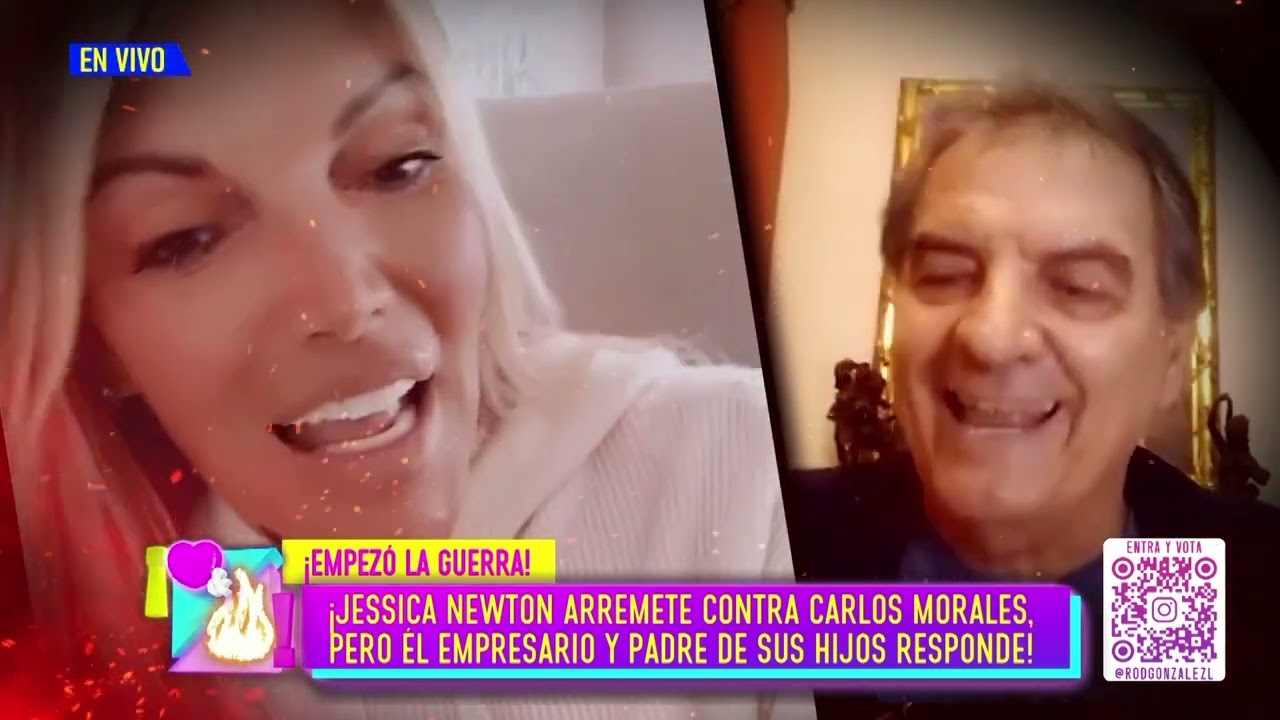 Amor y Fuego - MAY 23 - 3/4 - JESSICA NEWTON ARREMETE CONTRA CARLOS MORALES | Willax