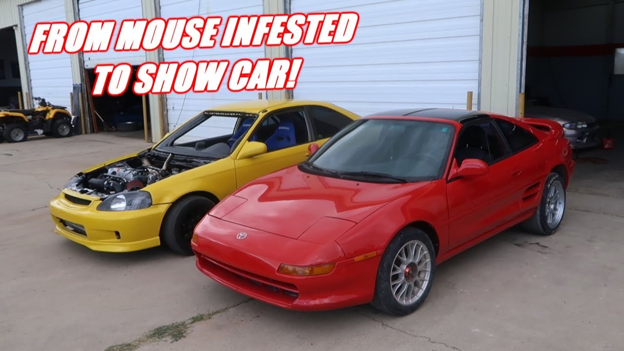 $400 Mr2 Is Back From Paint and It Looks SO GOOD!