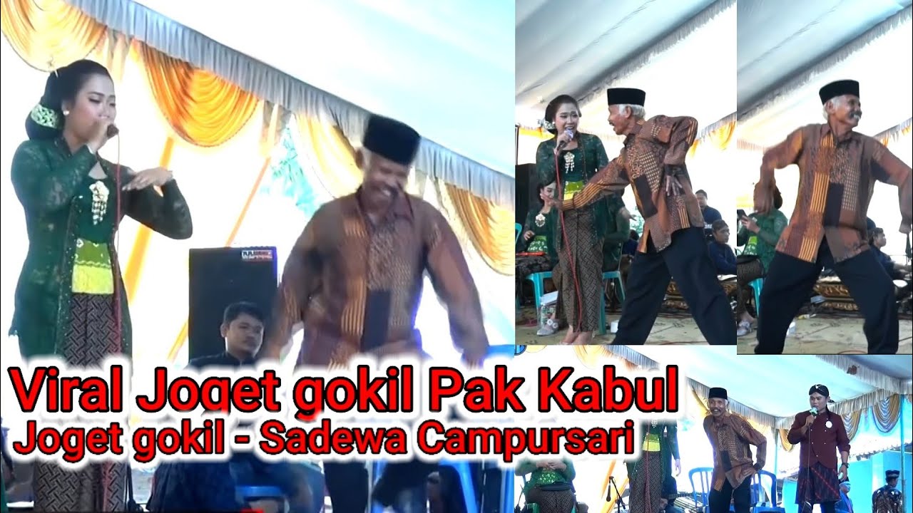 Viral Pak Kabul Joget Lucu ...Joget gokil - Sadewa Campursari