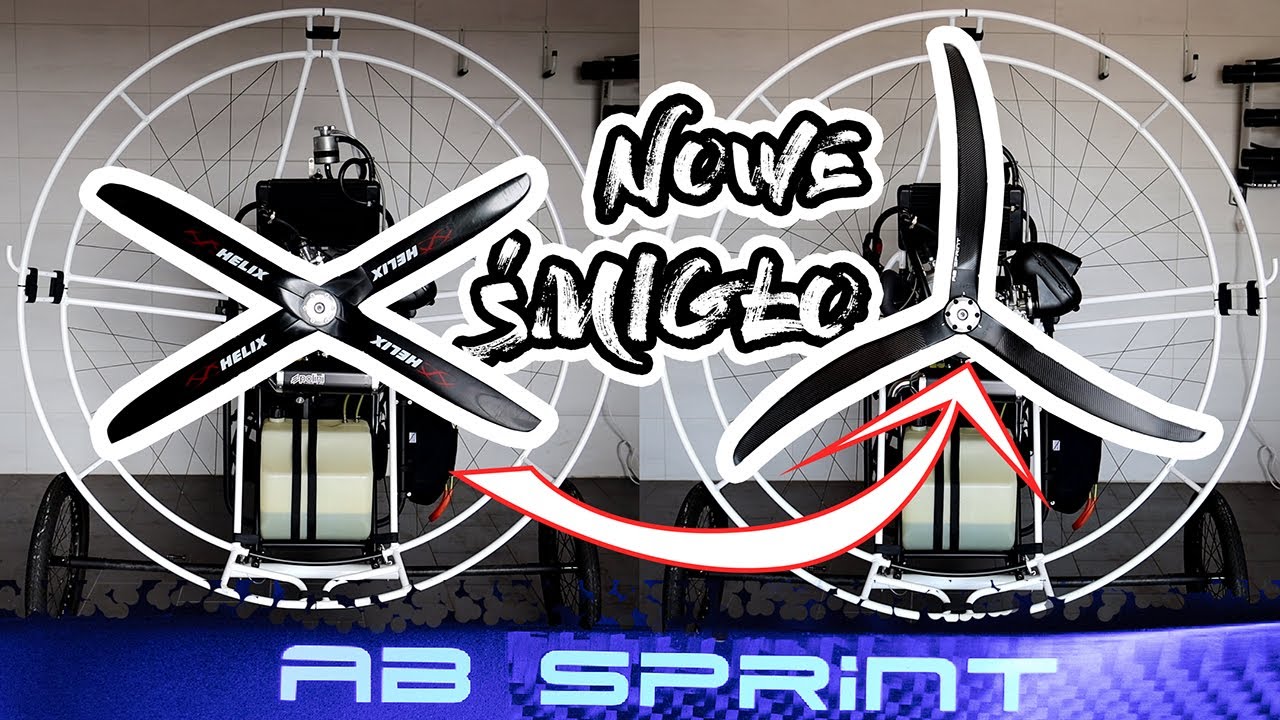 Moje nowe śmigło - AB Sprint - do Polini Thor