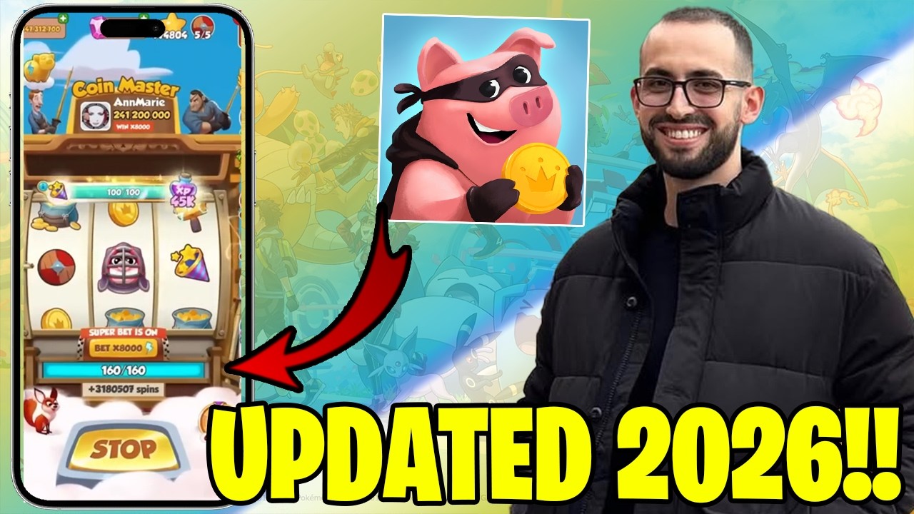 Coin Master Free Spins iOS & Android - UPDATED Coin Master Unlimited Spin MOD 2026