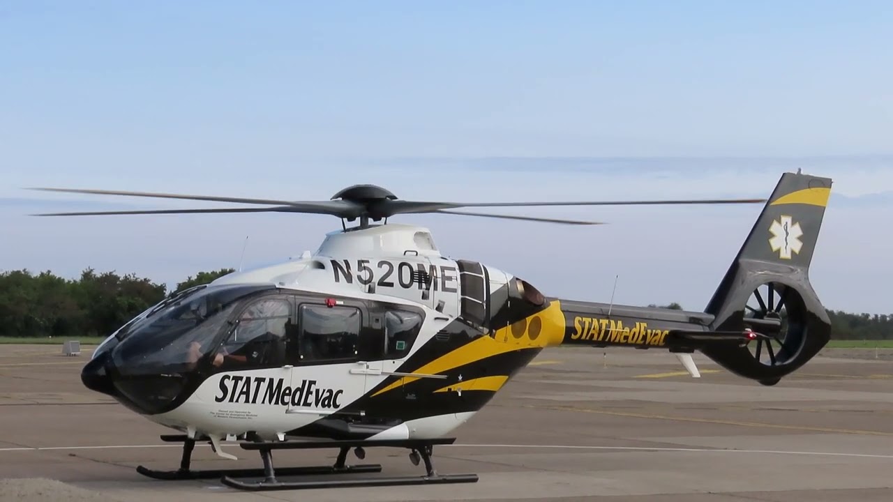 N639ME - STAT MedEvac EC135T2+/N520ME - Airbus H135/Eurocopter EC135T3+ Taking Off