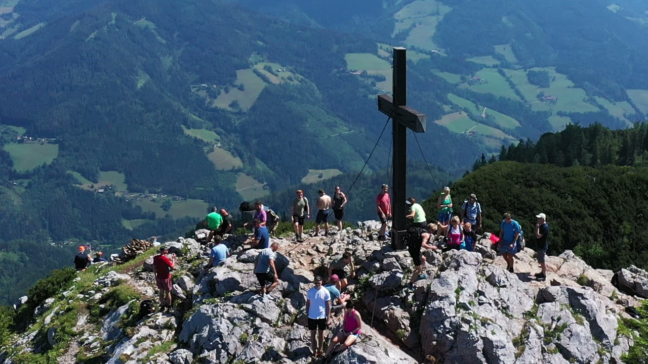 Hiking in Austria with mates