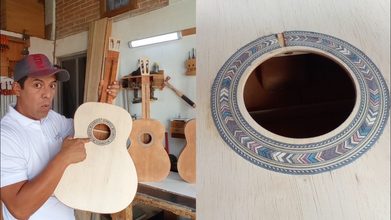 ROSETA PARA GUITARRA ASI LA PEGUÉ #elmueblemoderno
