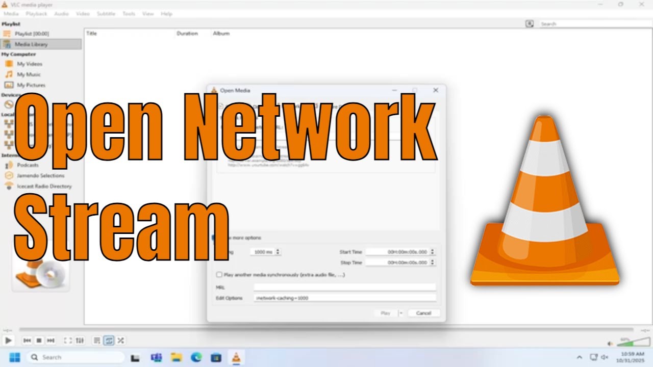 Как открыть сетевой поток в VLC Media Player [Руководство]
