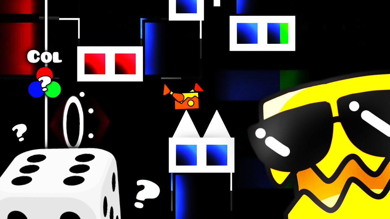 RANDOM COLOUR BUILDING SERIES - FINALE | Geometry Dash