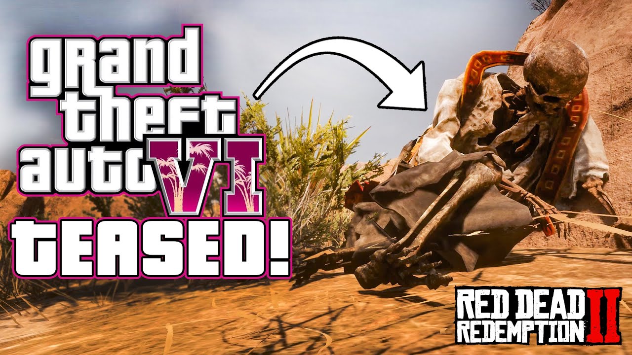 Тизер GTA 6 найден в RDR2 (Red Dead Redemption 2)