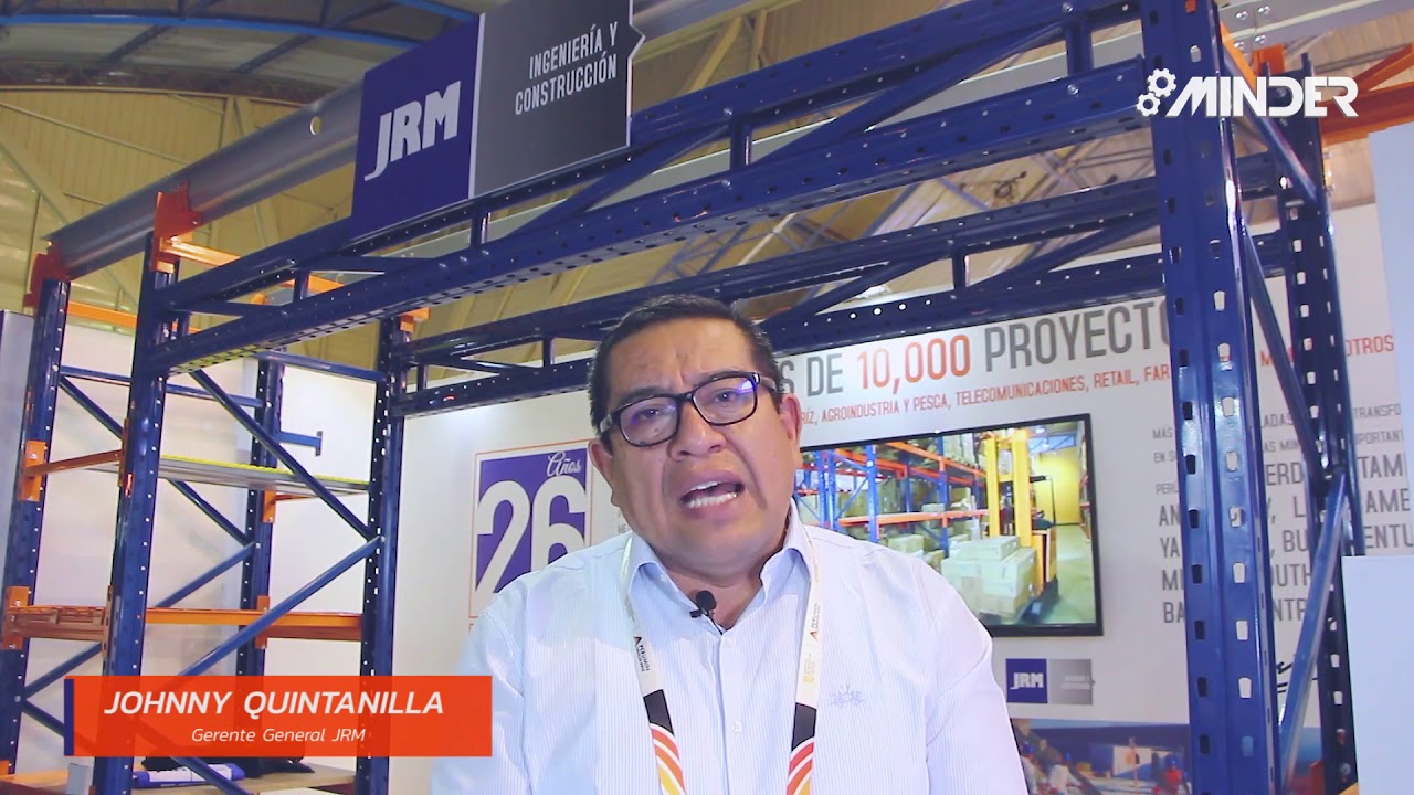 Johnny Quintanilla | Gerente General Estanterías Metálicas JRM