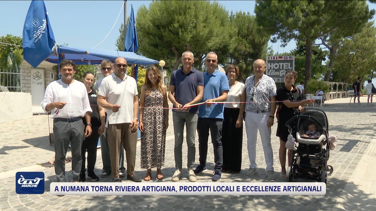 Inaugurazione 'Riviera Artigiana' a Numana - èTV Marche