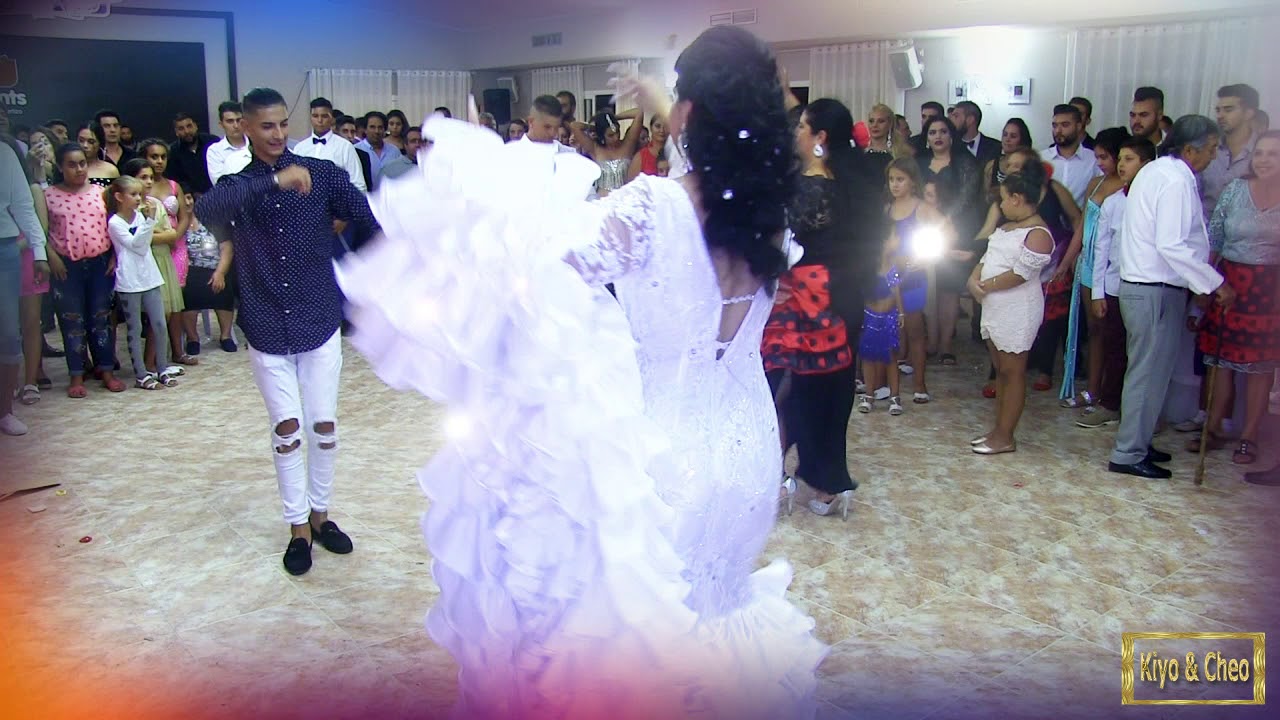 boda gitana tintin & estrella de huesca solo parte del baile