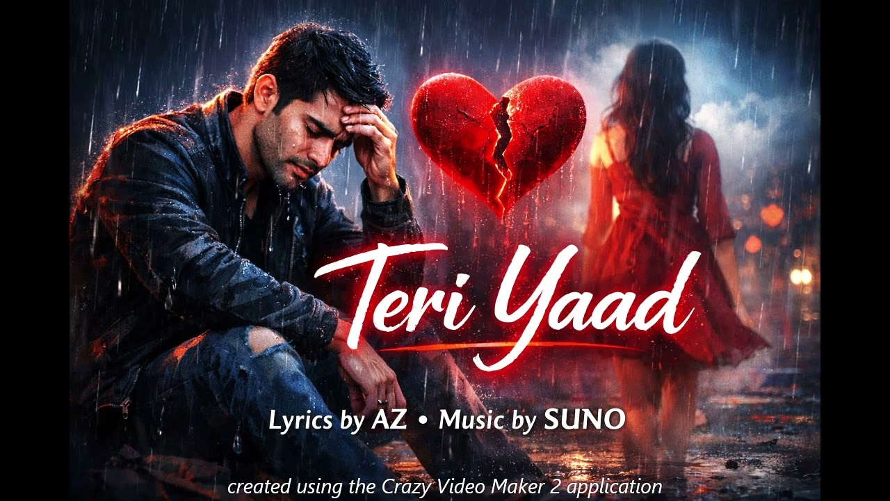 Teri Yaad  | Sad Hindi Song | Heartbreak Songs | @MUSIXHINDI  |  Az