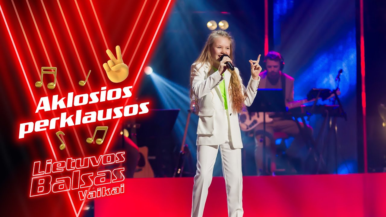 Viltė Kirstukaitė - Hallucinate | Aklosios perklausos | Lietuvos Balsas. Vaikai S3