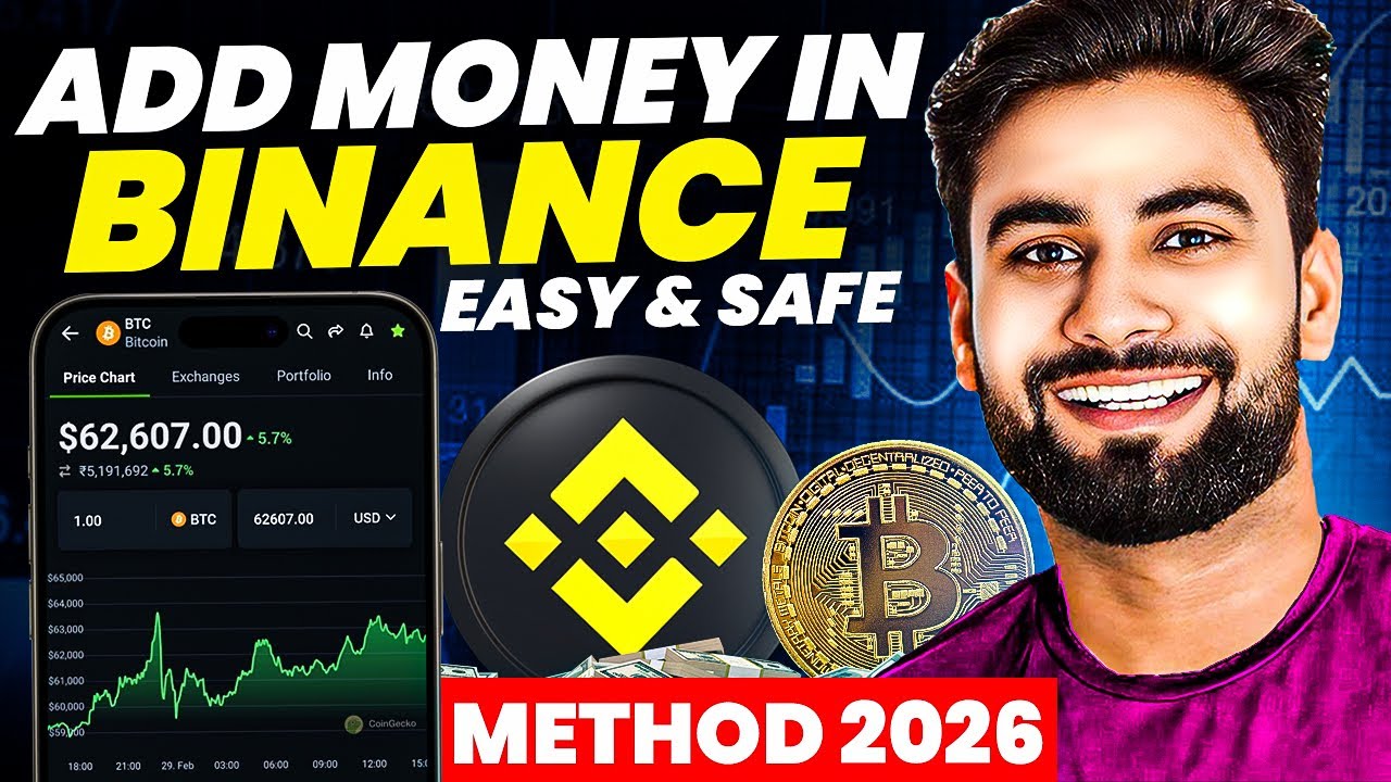 How to Deposit Money in Binance 2026 | Add money in binance Tutorial | Vishal Techzone