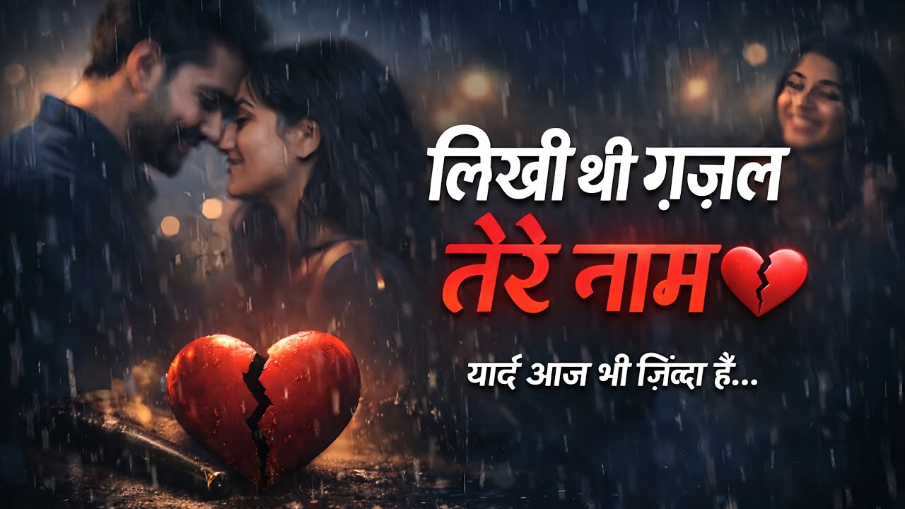 लिखी थी ग़ज़ल तेरे नाम 💔 | New Sad Ghazal Song 2026 | Heart Touching Love Song