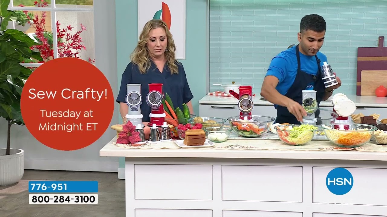Kitchen HQ Speed Grater and Slicer with Suction Base