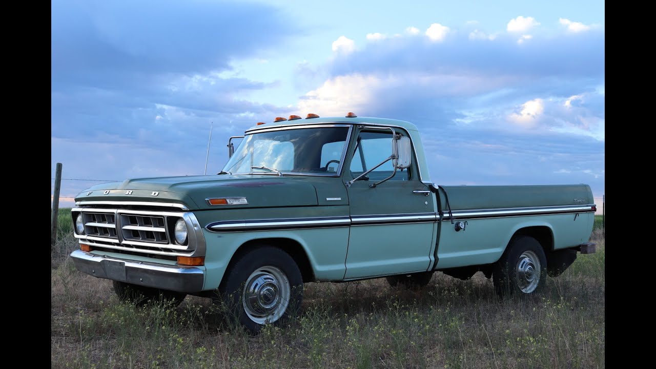 1971 Ford F-250 Ranger Camper Special