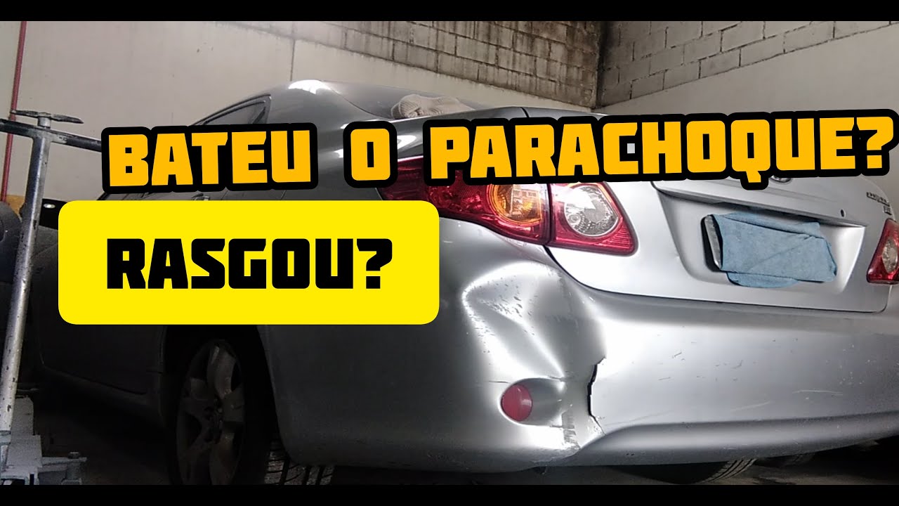 COMO RECUPERAR PARACHOQUE PLÁSTICO - 100% MAIS RESISTENTE