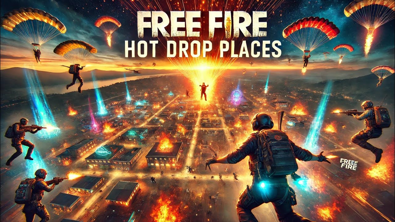 Free Fire 🔥🔥Hot Drop . Bermuda map 🗺️.