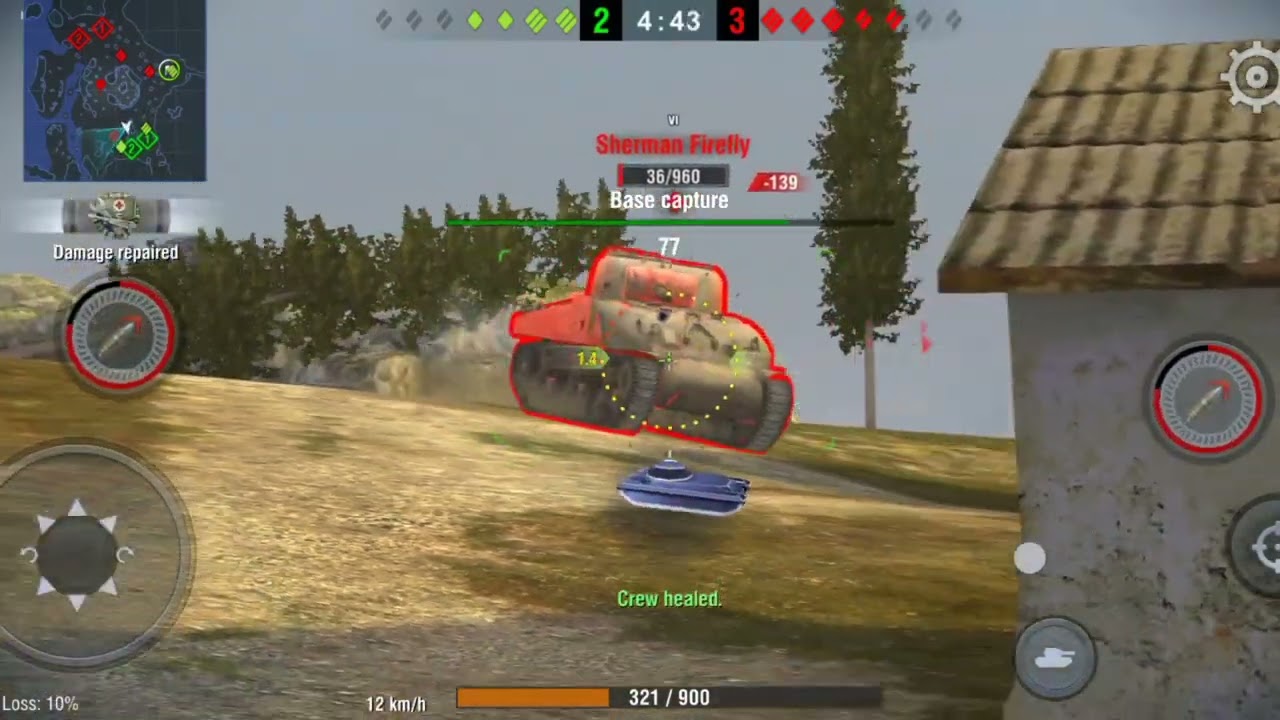 Worlds of Tanks Blitz |vk28.01 vs T34 Tank|