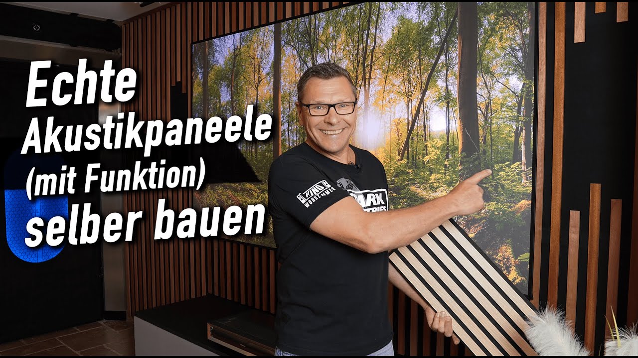 So geht es richtig, edleTV-Wand für den guten Ton, auch zum nachbauen.