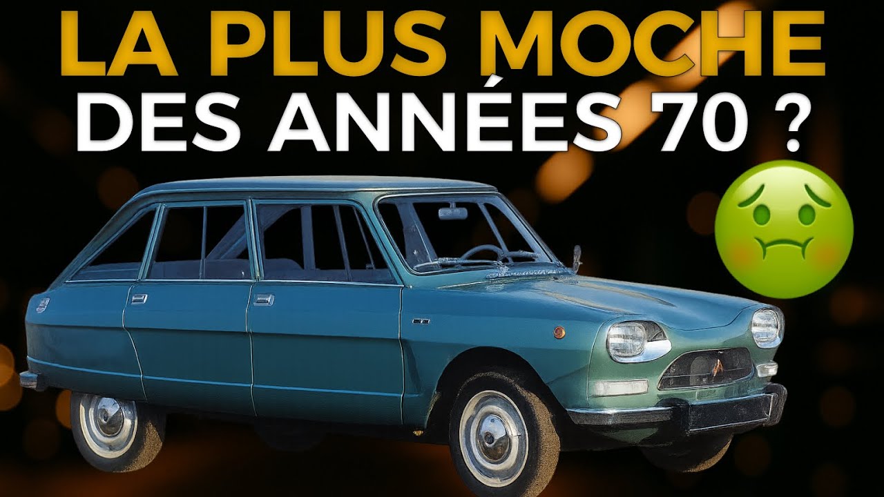 39 voitures des Années 70 qui ont Marqué la France – Beautés, flops et Légendes