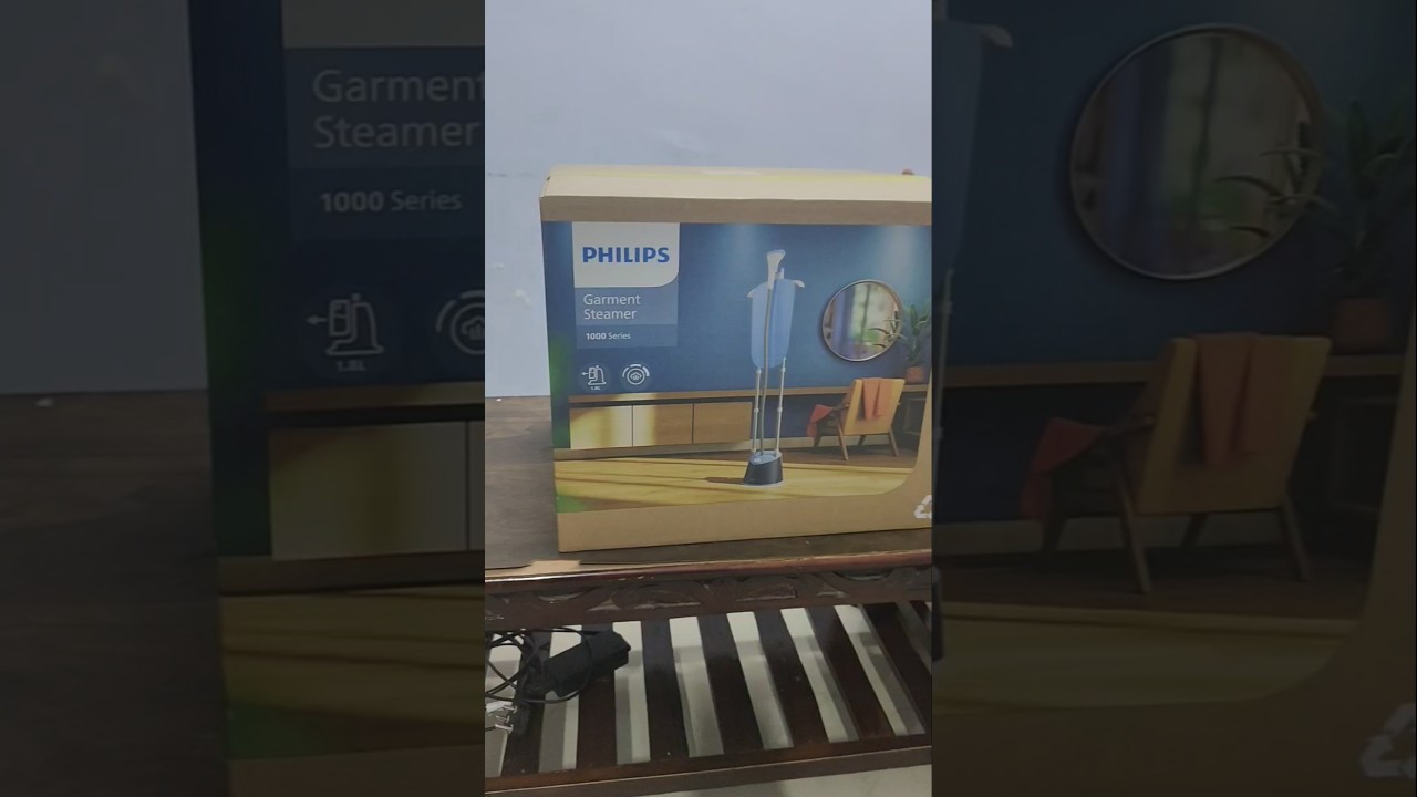 Unboxing of Philips Garment Steamer | Model STE1030 |  easy  Steam Iron