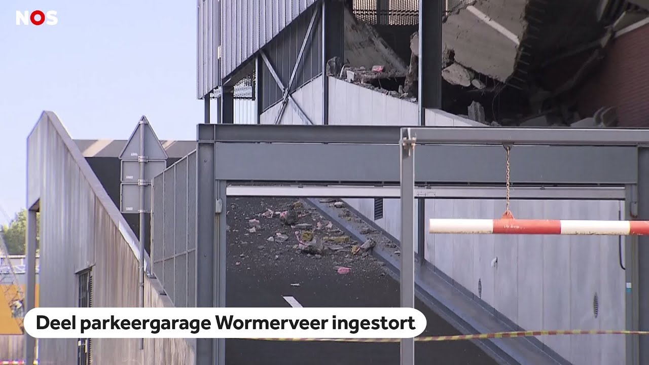 INGESTORT: Deel parkeergarage Wormerveer komt naar beneden