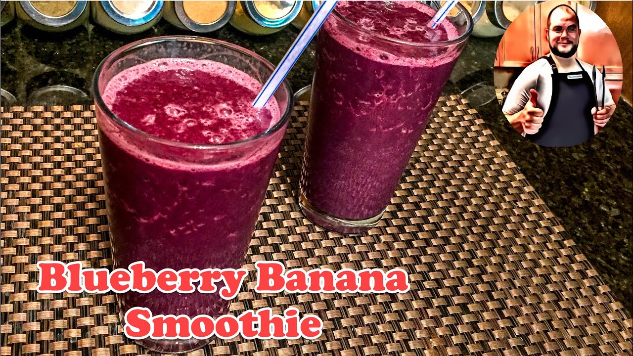 Blueberry Banana Smoothie (Vitamix)