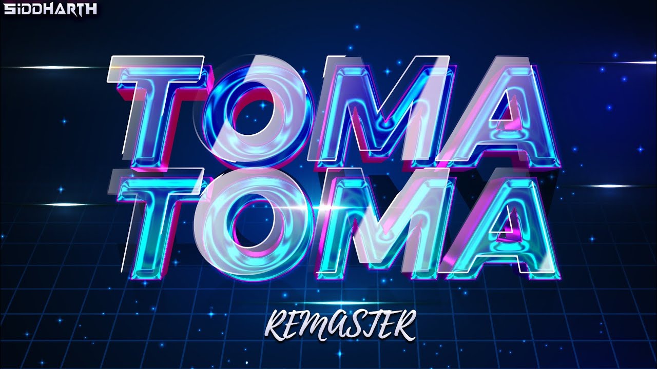 Toma Toma Remaster | Dj Siddharth | Circuit Mix | Guaracha Mix | 150bpm | Siddharth Official |