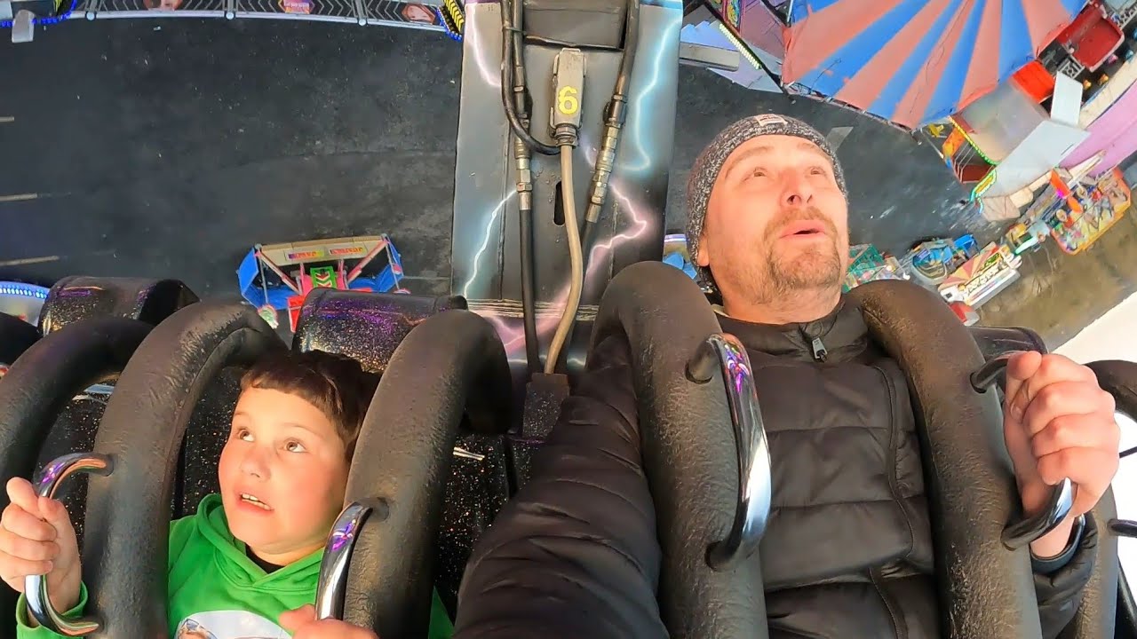 Theo's First Time on TOP STAR Ride!
