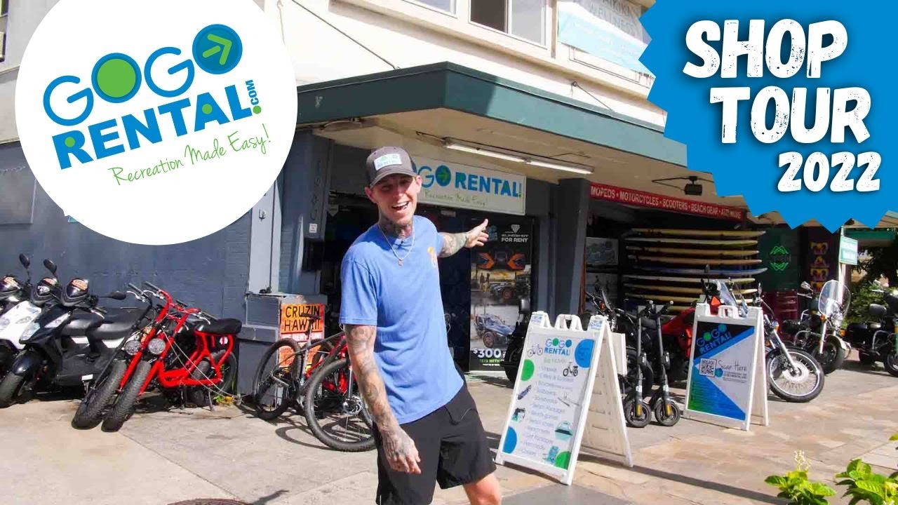 GoGo Rental Hawaii | Waikiki Shop Tour 2022