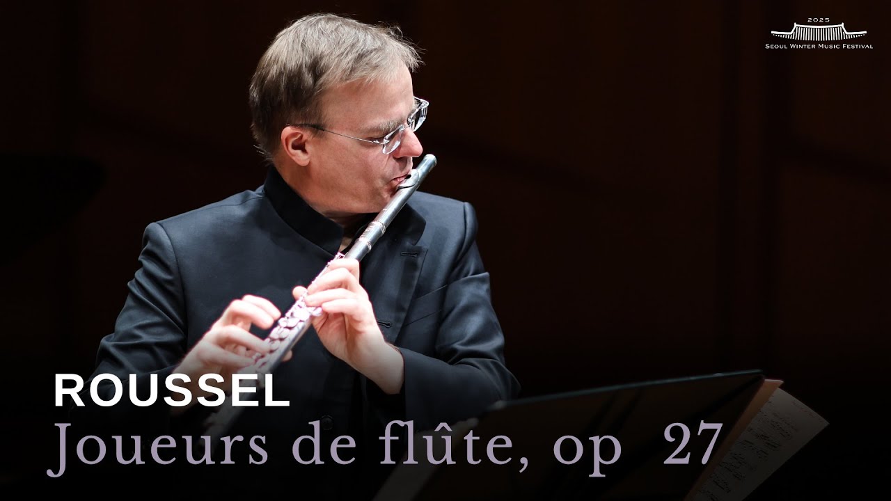 Roussel, Joueurs de flûte, op  27 for flute and piano | Henrik Wiese, Freddy Kempf