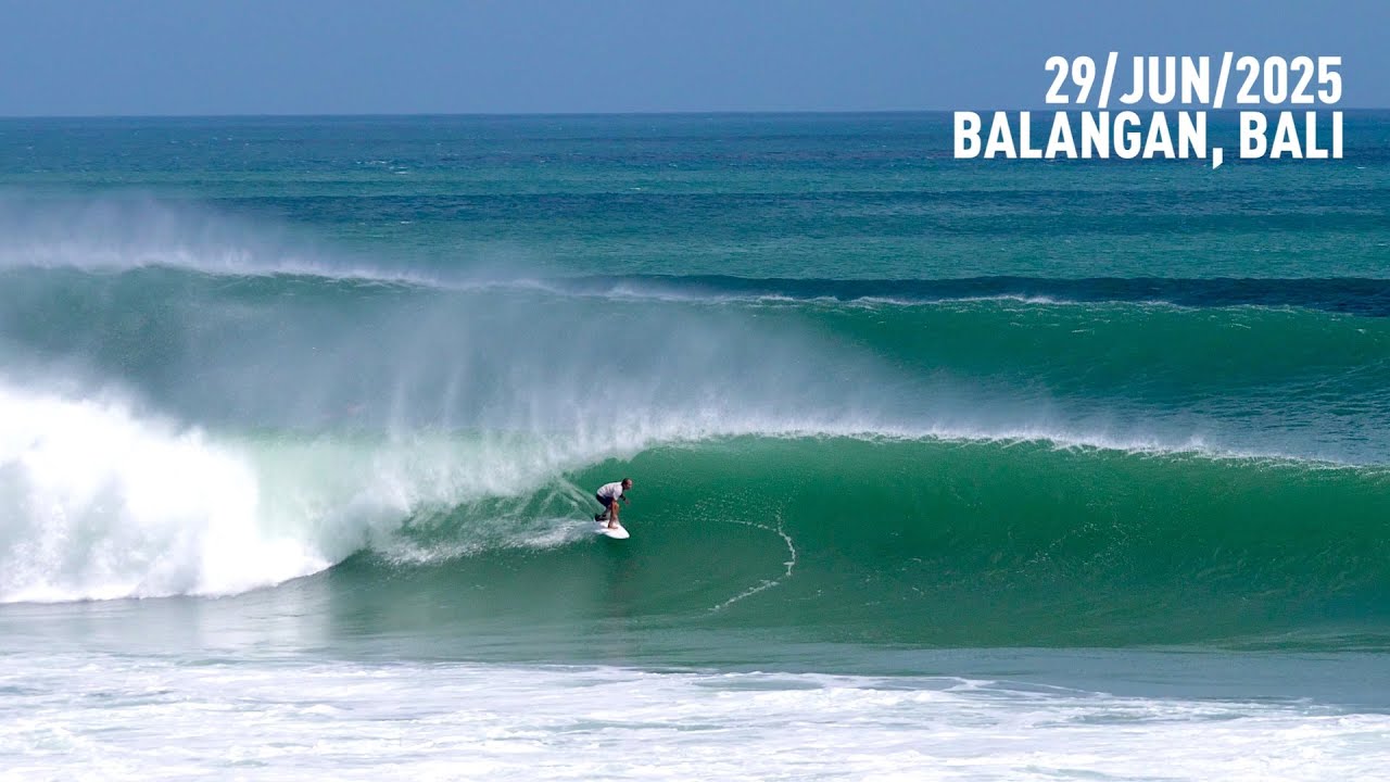 Heavy West Swell at Balangan, Bali - RAWFILES - 29/JUN/2025, 4K