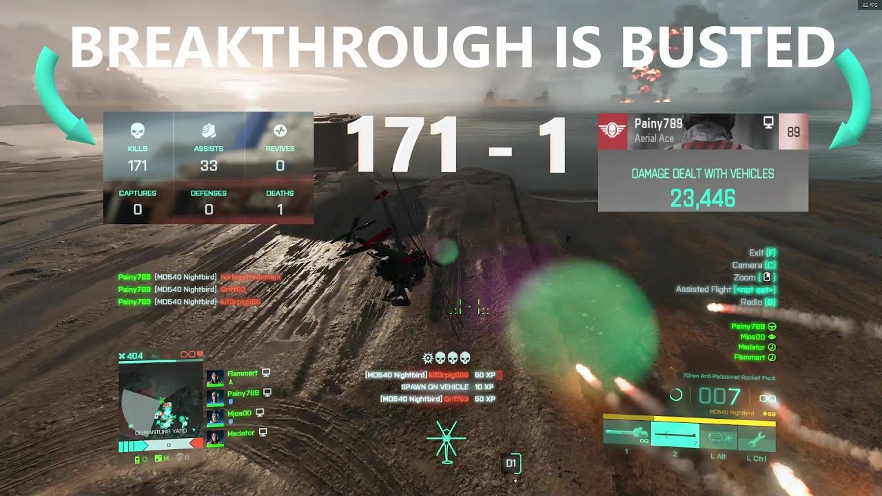 Huge 171 - 1 NIGHTBIRD Farm in Battlefield 2042...
