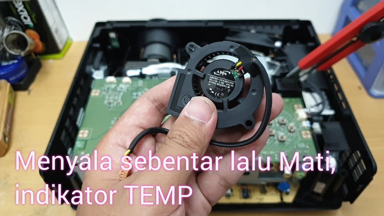 Ganti Kipas Lampu Projector Viewsonic PJD5126