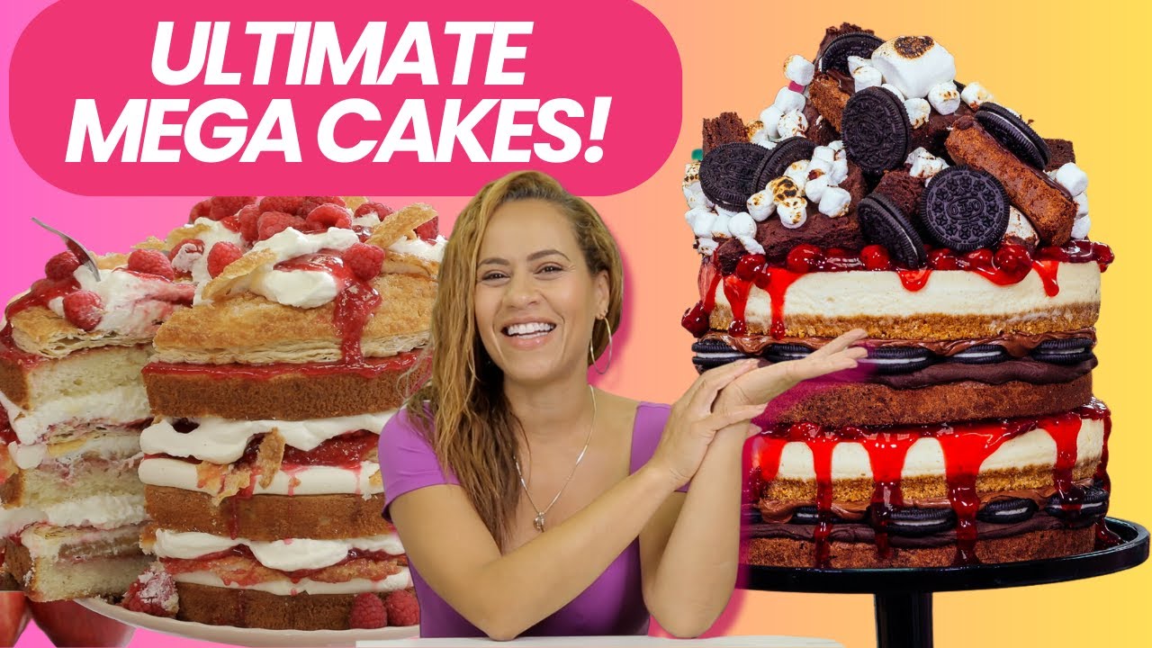 3 MOST DELICIOUS Mega CAKES | BAKING INSPIRATION!  How to Cake It With Yolanda Gampp