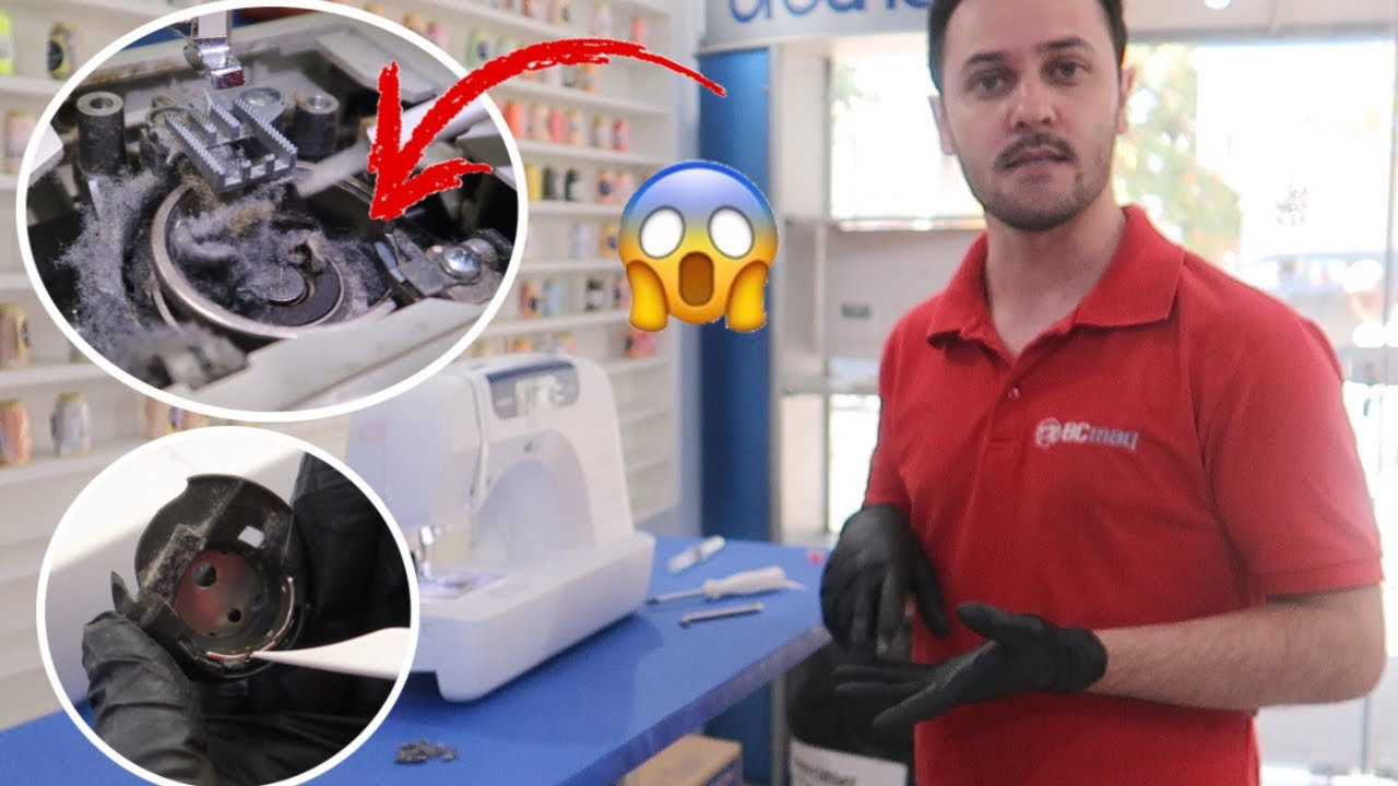 LIMPEZA LUBRIFICAÇÃO MAQUINA DE COSTURA
