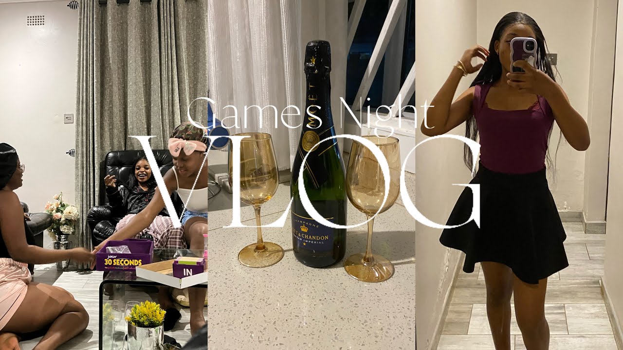 VLOG|| Girls Game Night | Weekend Vlog