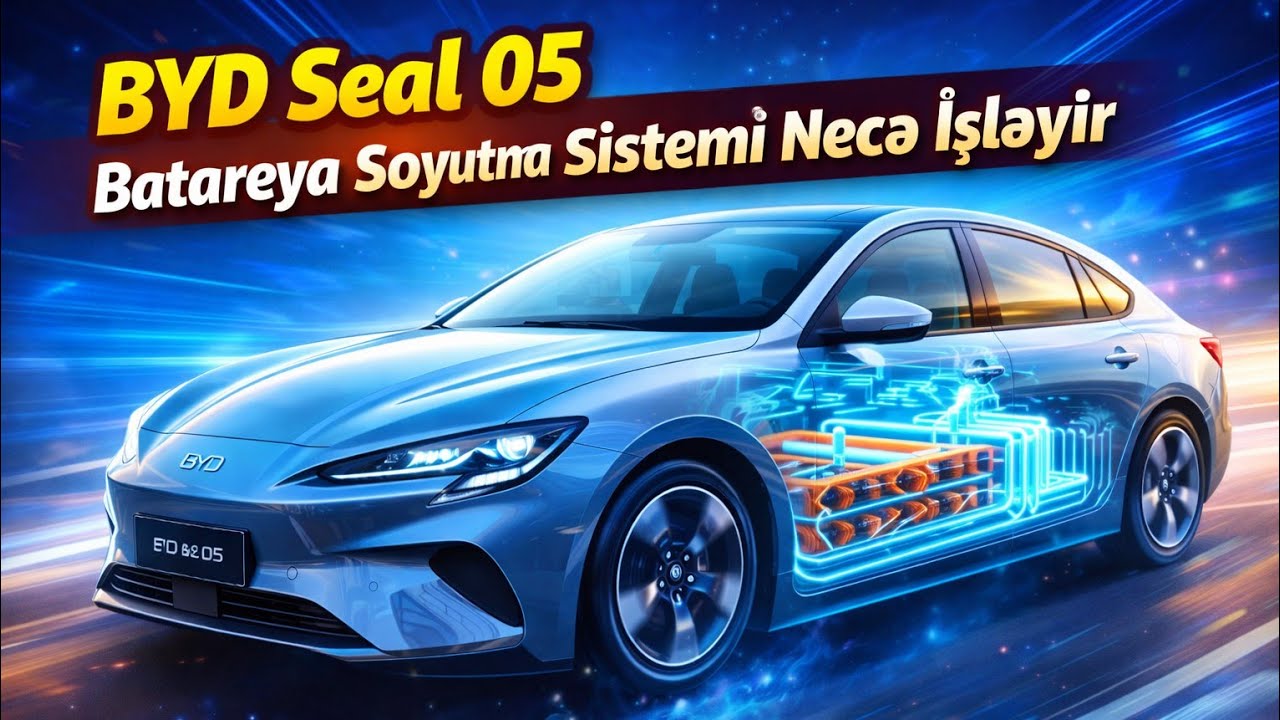 BYD Seal 05 | Batareya Soyutma Sistemi Necə İşləyir