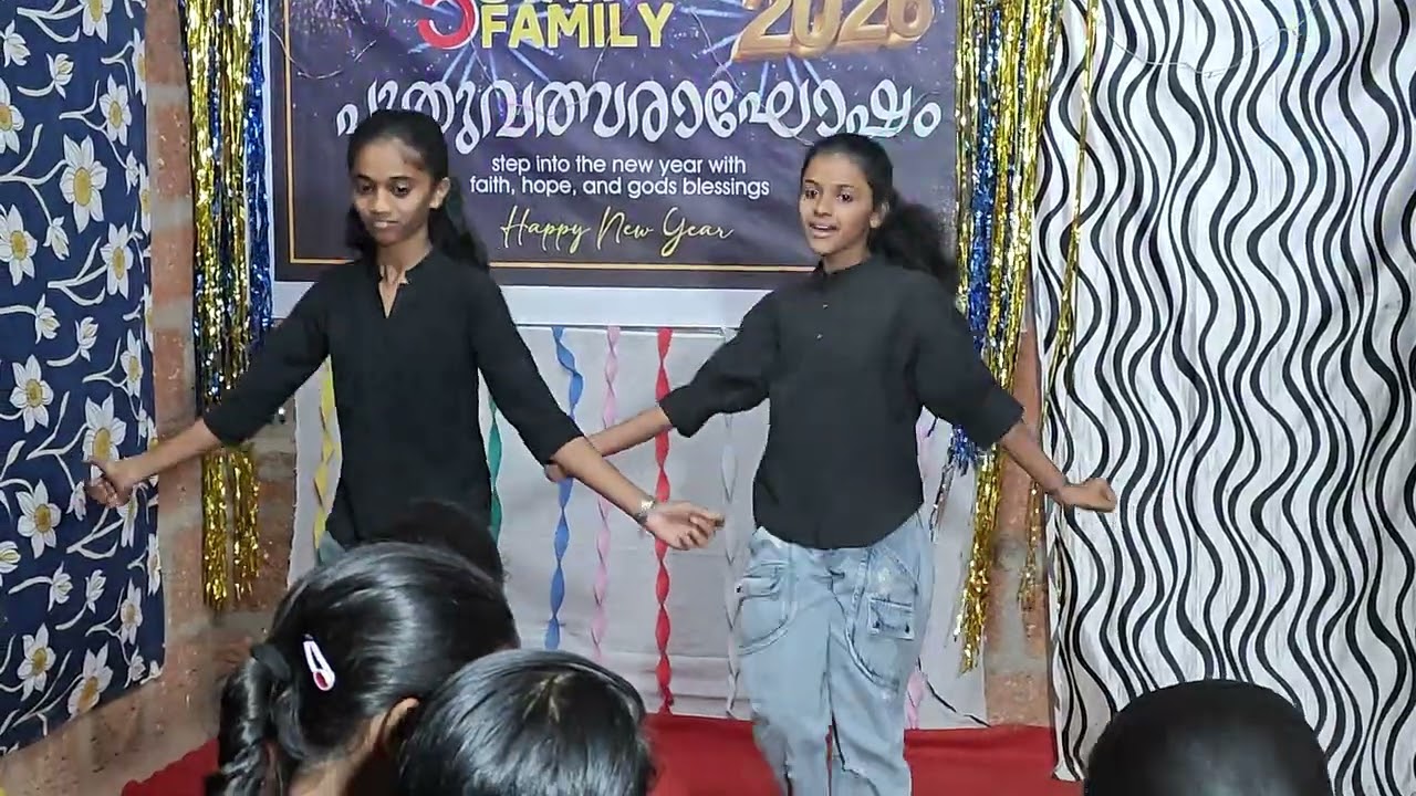 പുതുവത്സരാഘോഷം ❤️ ആരാധ്യ രജീഷ്/ ദക്ഷഗിരീഷ്😍😍😍