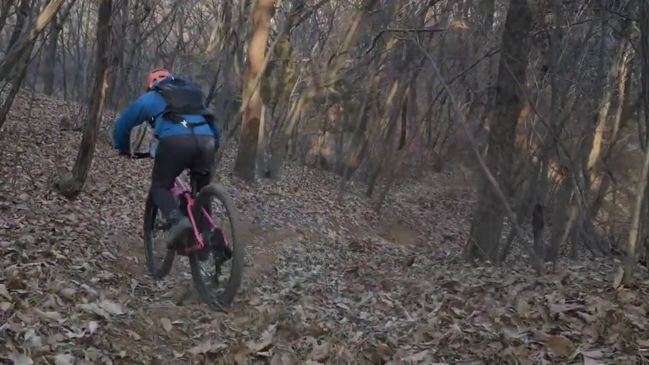 고양 아마존 산악 라이딩 dji neo 2 장애물 회피 기능 좋네~