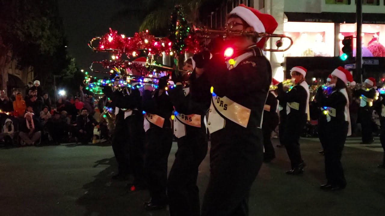Linda Marquez Marching Band HP Christmas Parade 2020