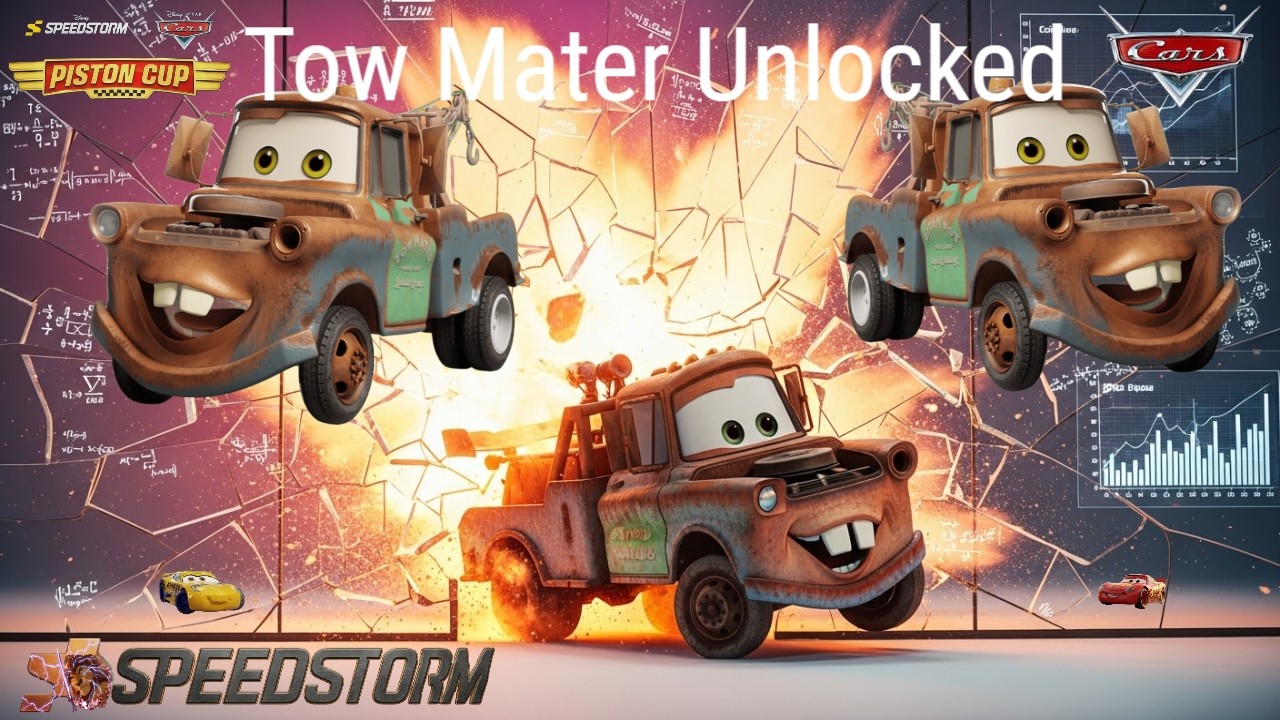 #disneyspeedstorm | Tow Mater Unlocked ! | #speedstorm #disney #pixar #cars #gameloft #pixarcars