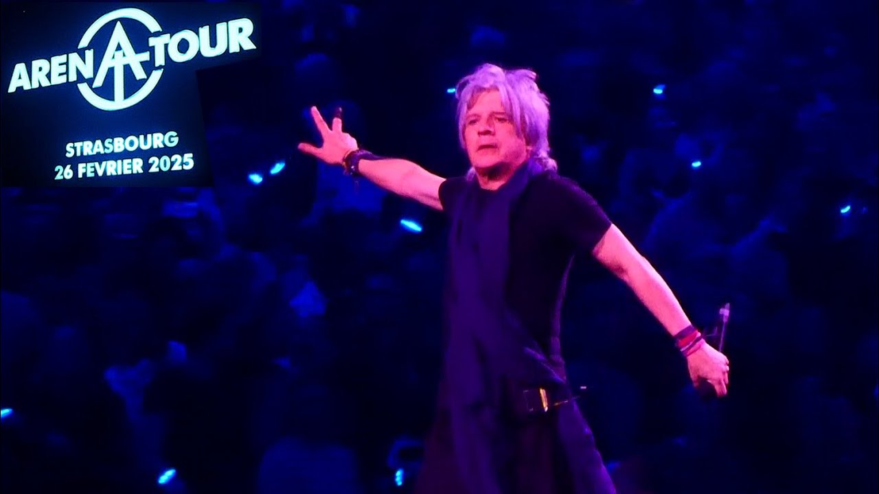 15 - INDOCHINE - Trois nuits par semaine - Live concert 2025 - Zénith Strasbourg FRANCE - HD