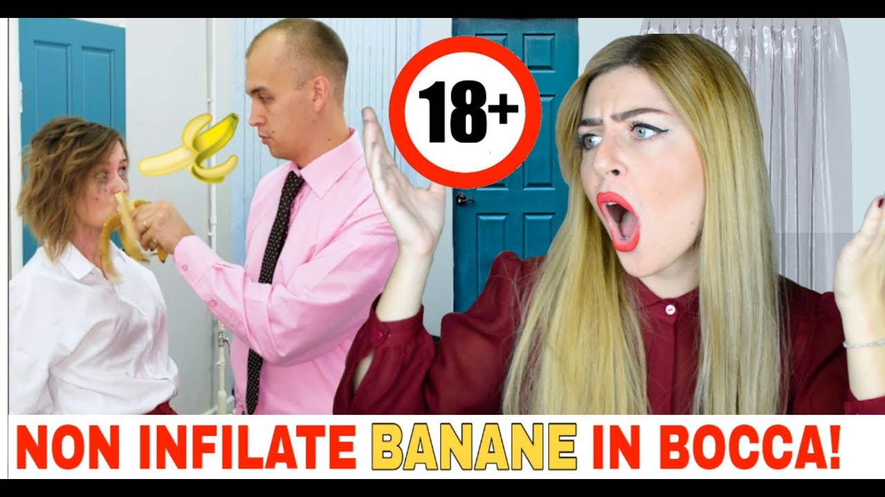 🔞STO MALE! LUI le INFI*A la BANANA🍌 in 💋BO*CA per farla calmare!! LIFE HACKS equivoci e inutili